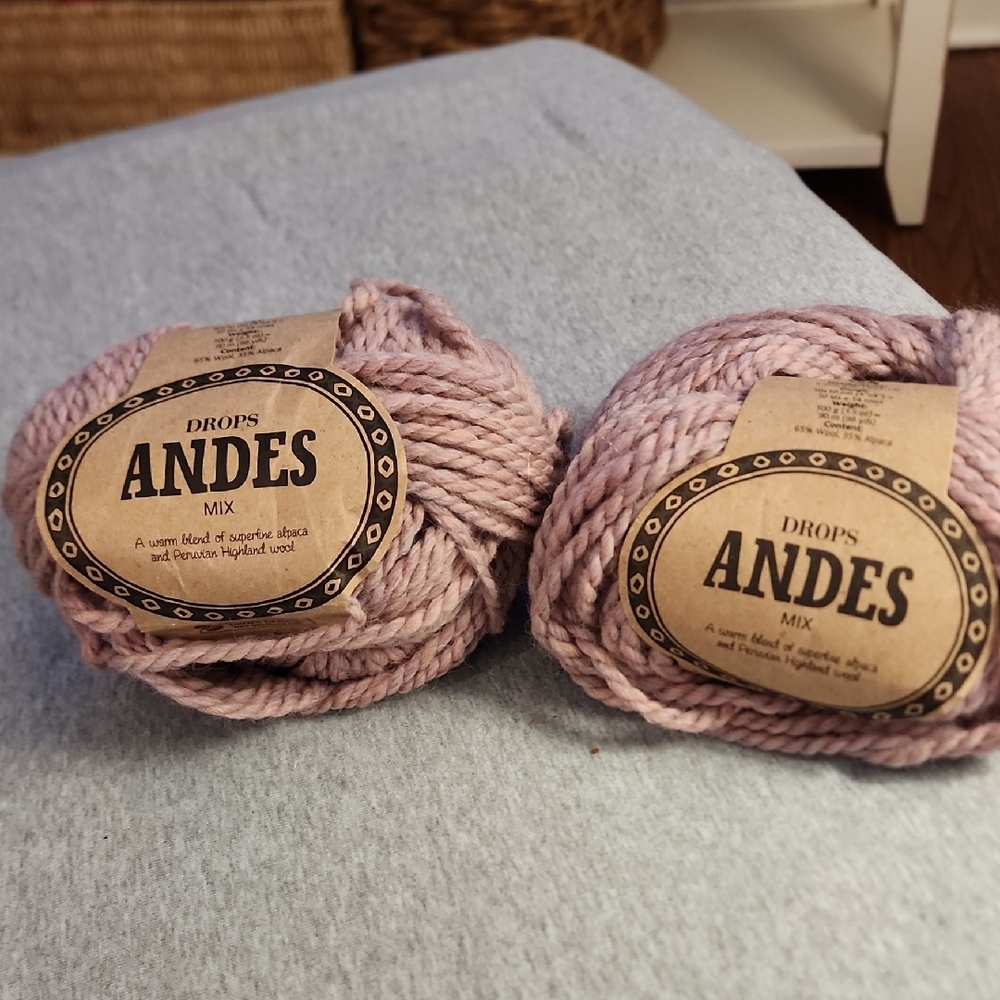 Andes Mix Yarn - Light Purple